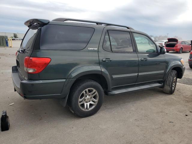 5TDBT48A47S291002 - 2007 TOYOTA SEQUOIA LIMITED GREEN photo 3