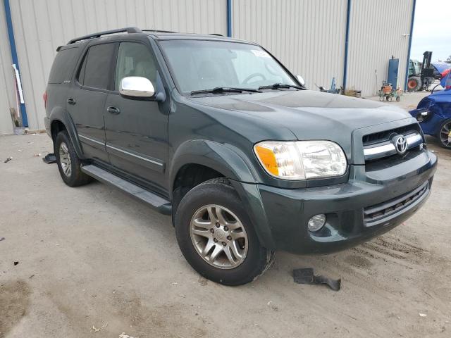 5TDBT48A47S291002 - 2007 TOYOTA SEQUOIA LIMITED GREEN photo 4