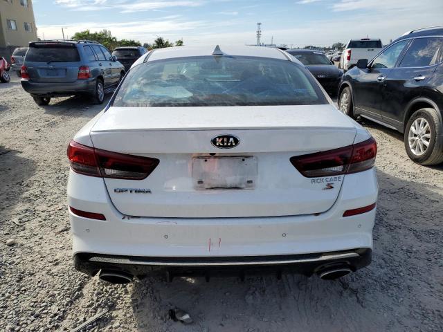 5XXGT4L30LG409508 - 2020 KIA OPTIMA LX WHITE photo 6