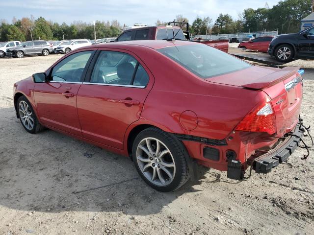 3FAHP0JA9AR426945 - 2010 FORD FUSION SEL RED photo 2