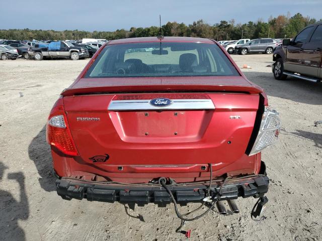 3FAHP0JA9AR426945 - 2010 FORD FUSION SEL RED photo 6