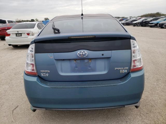 JTDKB20U697819732 - 2009 TOYOTA PRIUS BLUE photo 6