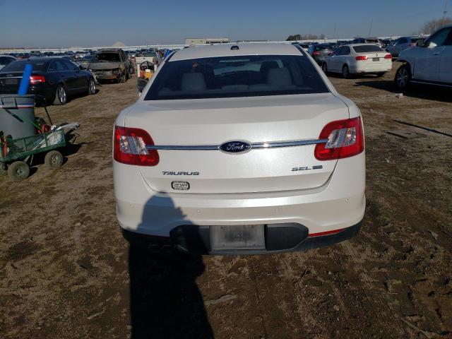 1FAHP2HW1CG139073 - 2012 FORD TAURUS SEL WHITE photo 6