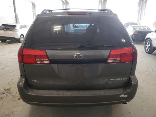 5TDZA23C65S377460 - 2005 TOYOTA SIENNA CE GRAY photo 6