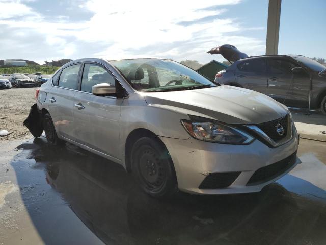 3N1AB7AP6KY234660 - 2019 NISSAN SENTRA S SILVER photo 4