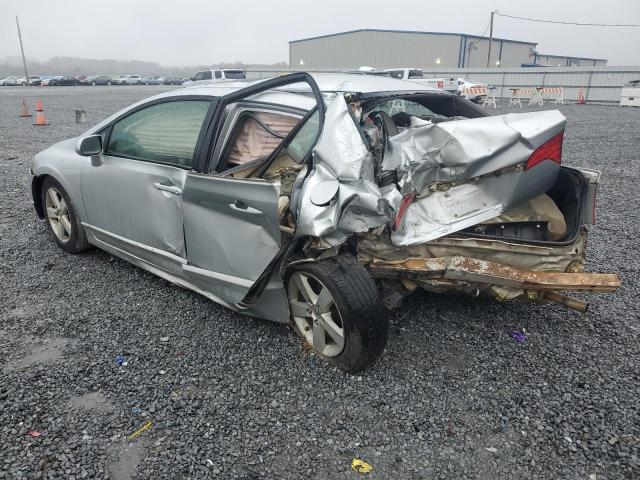 1HGFA168X7L039800 - 2007 HONDA CIVIC EX SILVER photo 2