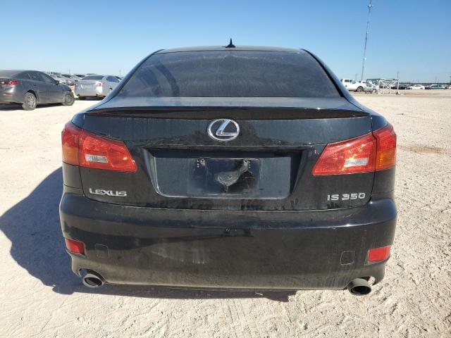 JTHBE262382015962 - 2008 LEXUS IS 350 BLACK photo 6