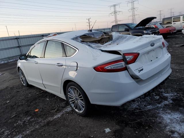 3FA6P0H92DR168923 - 2013 FORD FUSION SE WHITE photo 2