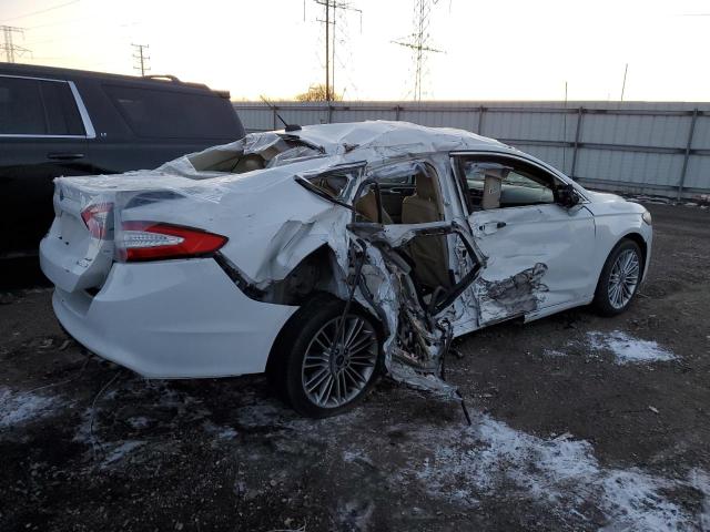 3FA6P0H92DR168923 - 2013 FORD FUSION SE WHITE photo 3