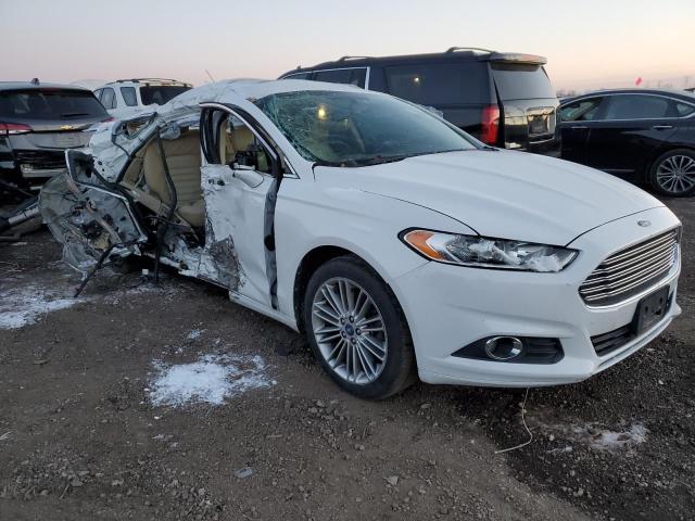 3FA6P0H92DR168923 - 2013 FORD FUSION SE WHITE photo 4