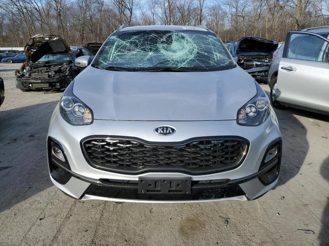 KNDP6CAC8L7647815 - 2020 KIA SPORTAGE S SILVER photo 5