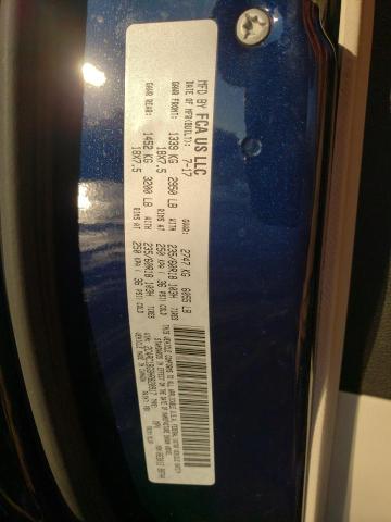 2C4RC1BG9HR820917 - 2017 CHRYSLER PACIFICA TOURING L BLUE photo 13