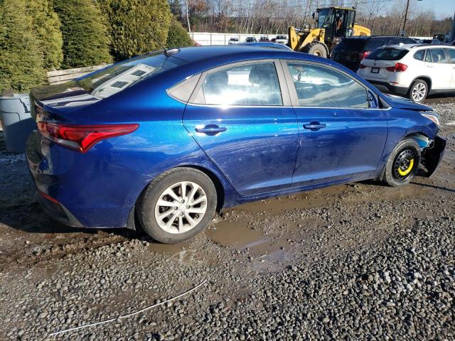 3KPC24A69LE123048 - 2020 HYUNDAI ACCENT SE BLUE photo 3