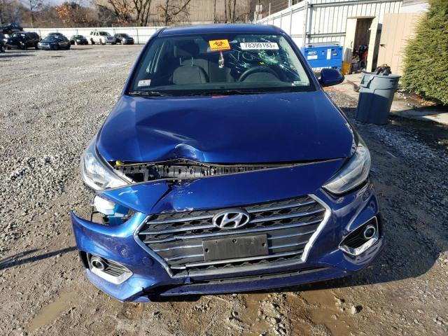 3KPC24A69LE123048 - 2020 HYUNDAI ACCENT SE BLUE photo 5