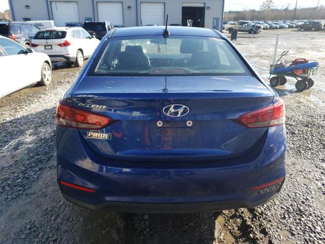 3KPC24A69LE123048 - 2020 HYUNDAI ACCENT SE BLUE photo 6