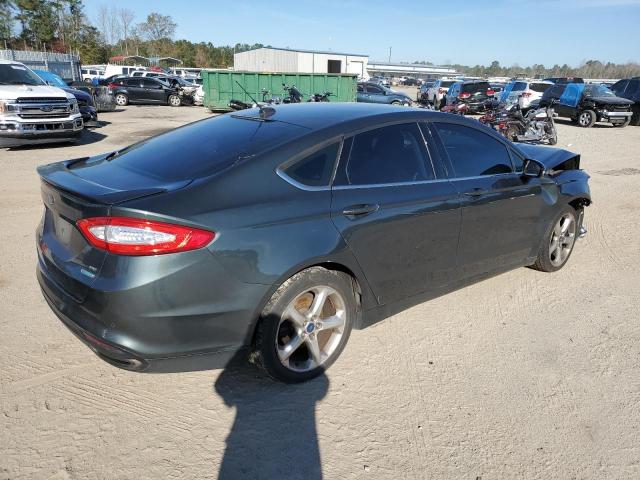 3FA6P0H91FR249253 - 2015 FORD FUSION SE GREEN photo 3