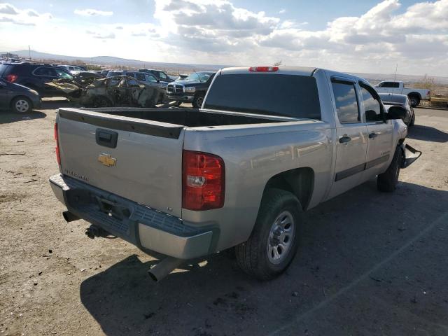 3GCEC13J87G504163 - 2007 CHEVROLET SILVERADO C1500 CREW CAB SILVER photo 3