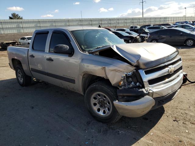 3GCEC13J87G504163 - 2007 CHEVROLET SILVERADO C1500 CREW CAB SILVER photo 4