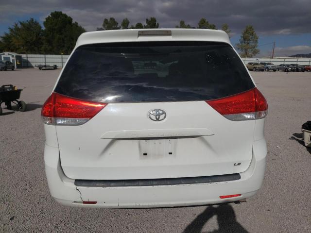 5TDKK3DC9ES518959 - 2014 TOYOTA SIENNA LE WHITE photo 6