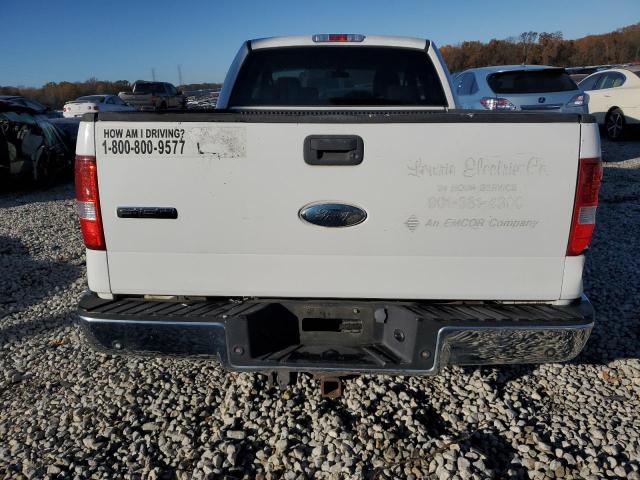 1FTRX12W26NB40623 - 2006 FORD F150 WHITE photo 6