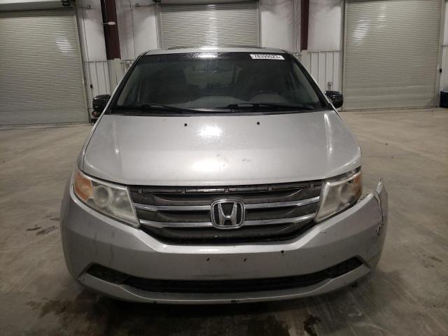 5FNRL5H60CB023689 - 2012 HONDA ODYSSEY EXL SILVER photo 5