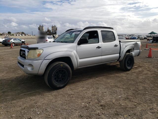 5TEJU62N37Z382846 - 2007 TOYOTA TACOMA DOUBLE CAB PRERUNNER SILVER photo 1
