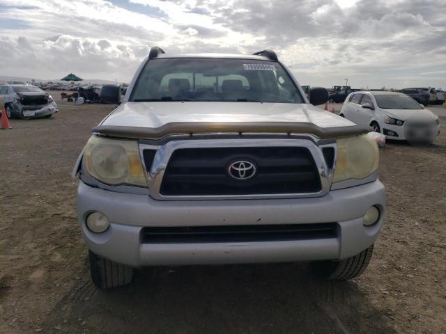 5TEJU62N37Z382846 - 2007 TOYOTA TACOMA DOUBLE CAB PRERUNNER SILVER photo 5