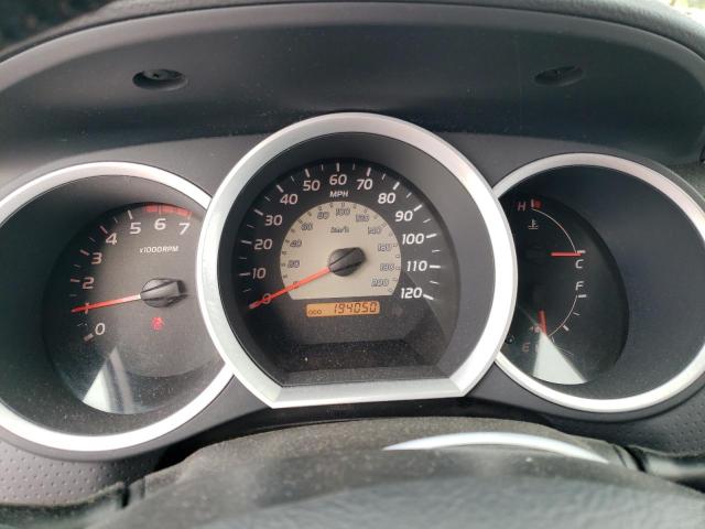 5TEJU62N37Z382846 - 2007 TOYOTA TACOMA DOUBLE CAB PRERUNNER SILVER photo 9