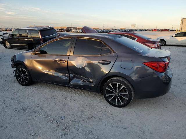 5YFBURHE7KP934036 - 2019 TOYOTA COROLLA L GRAY photo 2