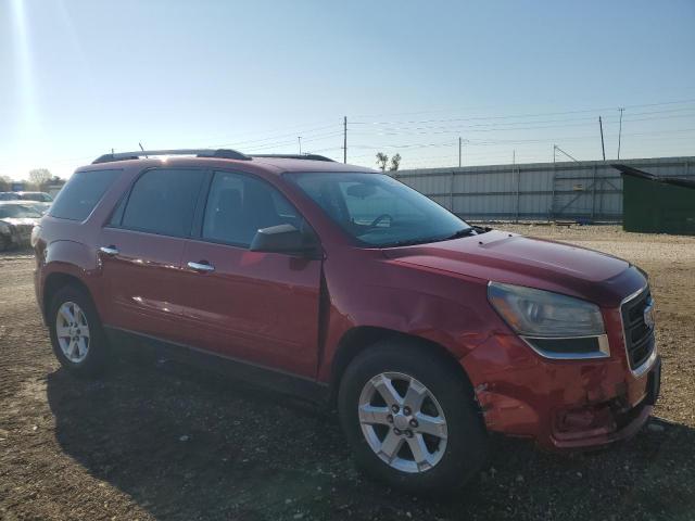 1GKKVNED4DJ263258 - 2013 GMC ACADIA SLE BURGUNDY photo 4