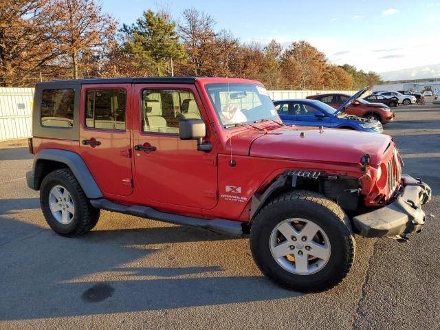 1J4GA39108L506246 - 2008 JEEP WRANGLER U X RED photo 4