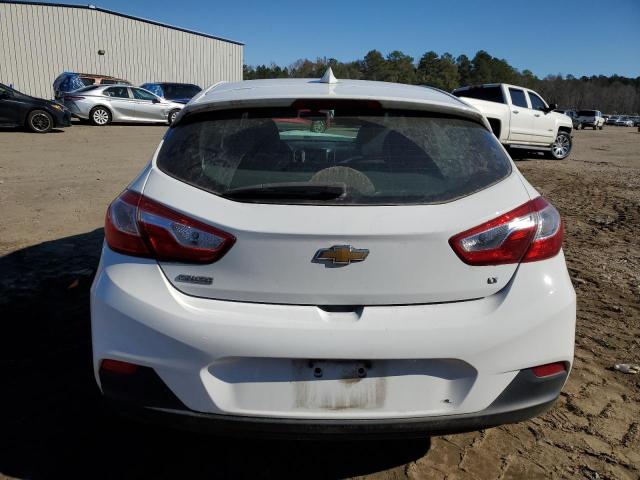 3G1BE6SM7KS556002 - 2019 CHEVROLET CRUZE LT WHITE photo 6