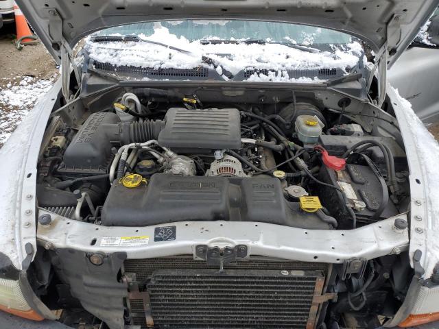 1B7HG38N32S620297 - 2002 DODGE DAKOTA QUAD SPORT SILVER photo 11