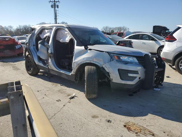 1FM5K8AR0GGB12855 - 2016 FORD EXPLORER POLICE INTERCEPTOR 银色 照片 4