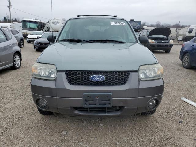 1FMCU93175KE16368 - 2005 FORD ESCAPE XLT GREEN photo 5