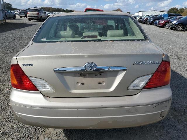 4T1BF28B11U168454 - 2001 TOYOTA AVALON XL GOLD photo 6