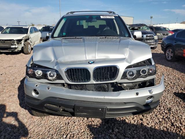 WBAFA53591LM79835 - 2001 BMW X5 3.0I SILVER photo 5