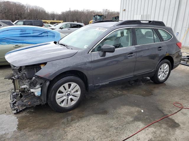 4S4BSABC1K3378213 - 2019 SUBARU OUTBACK 2.5I GRAY photo 1