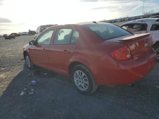 1G1AS58H597131119 - 2009 CHEVROLET COBALT LS RED photo 2