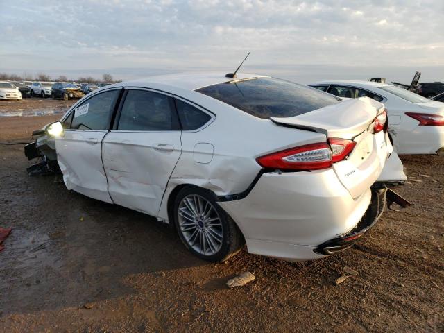 3FA6P0H94ER175051 - 2014 FORD FUSION SE WHITE photo 2