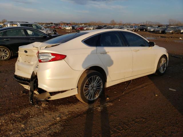 3FA6P0H94ER175051 - 2014 FORD FUSION SE WHITE photo 3