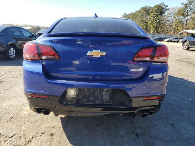 6G3F15RWXHL301805 - 2017 CHEVROLET SS BLUE photo 6