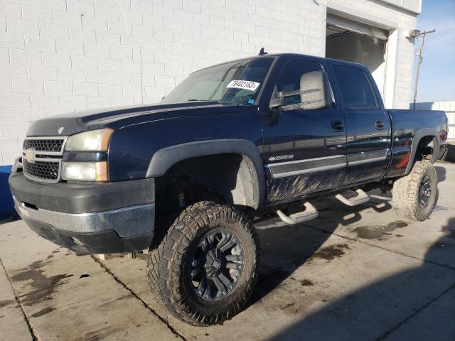 1GCHK23UX6F268843 - 2006 CHEVROLET SILVERADO K2500 HEAVY DUTY BLUE photo 1