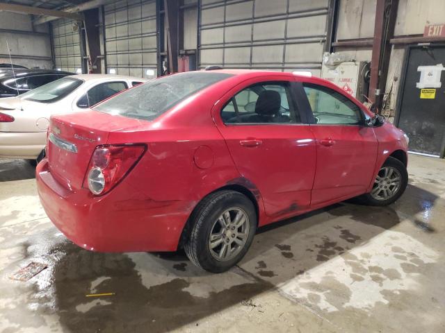 1G1JC5SH9F4143003 - 2015 CHEVROLET SONIC LT RED photo 3