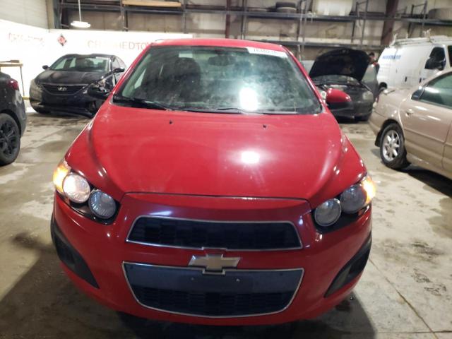 1G1JC5SH9F4143003 - 2015 CHEVROLET SONIC LT RED photo 5