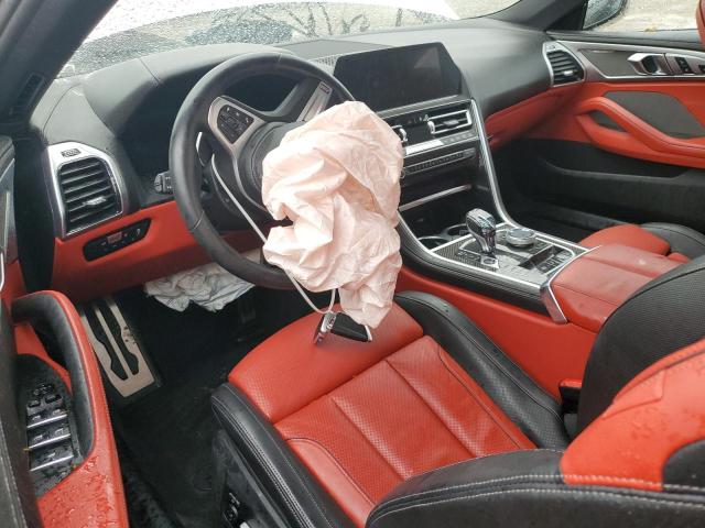 WBAFY4C01MCF72060 - 2021 BMW M850XI WHITE photo 8