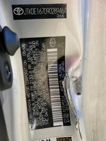 JTKDE167090289464 - 2009 TOYOTA SCION TC 银色 照片 13