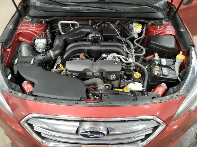 4S3BNAF67K3040122 - 2019 SUBARU LEGACY 2.5I PREMIUM RED photo 11