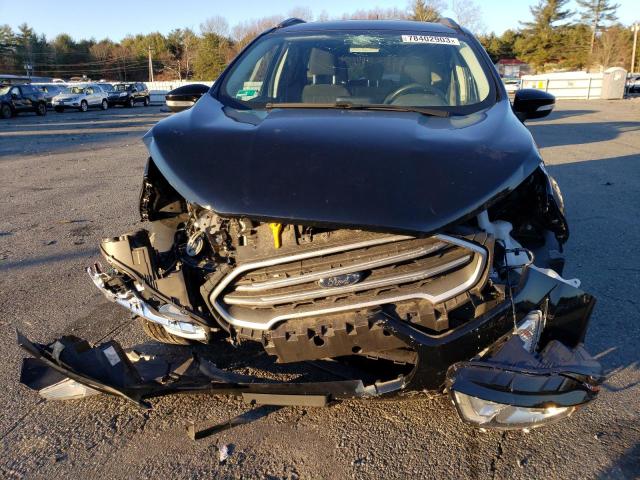 MAJ6S3GL6KC272923 - 2019 FORD ECOSPORT SE BLACK photo 5