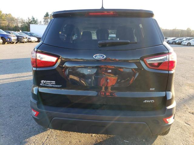 MAJ6S3GL6KC272923 - 2019 FORD ECOSPORT SE BLACK photo 6